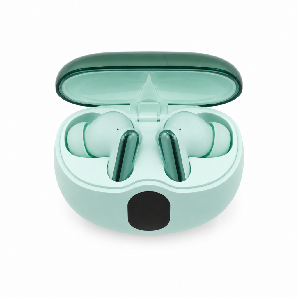 HANVORA True Wireless Bluetooth Earbuds | TWS In-Ear Earphones with Charging Case | HD Stereo Sound | Deep Bass | Touch Control | Built-in Mic | Wireless Earbuds for Music, Calls, Gaming & Workouts