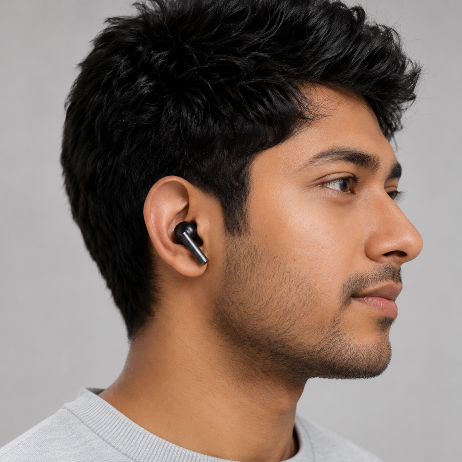 HANVORA True Wireless Bluetooth Earbuds | TWS In-Ear Earphones with Charging Case | HD Stereo Sound | Deep Bass | Touch Control | Built-in Mic | Wireless Earbuds for Music, Calls, Gaming & Workouts