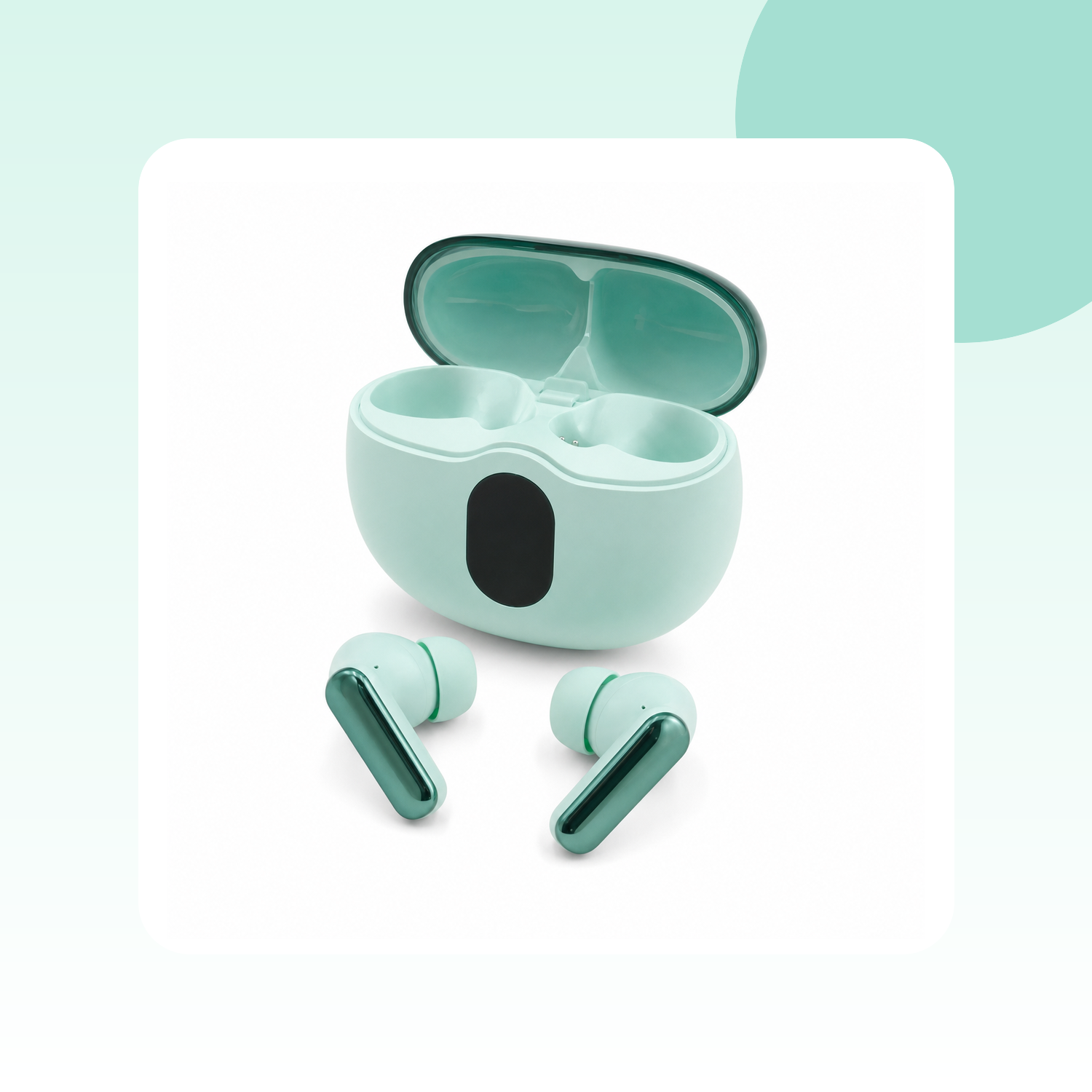 HANVORA True Wireless Bluetooth Earbuds | TWS In-Ear Earphones with Charging Case | HD Stereo Sound | Deep Bass | Touch Control | Built-in Mic | Wireless Earbuds for Music, Calls, Gaming & Workouts