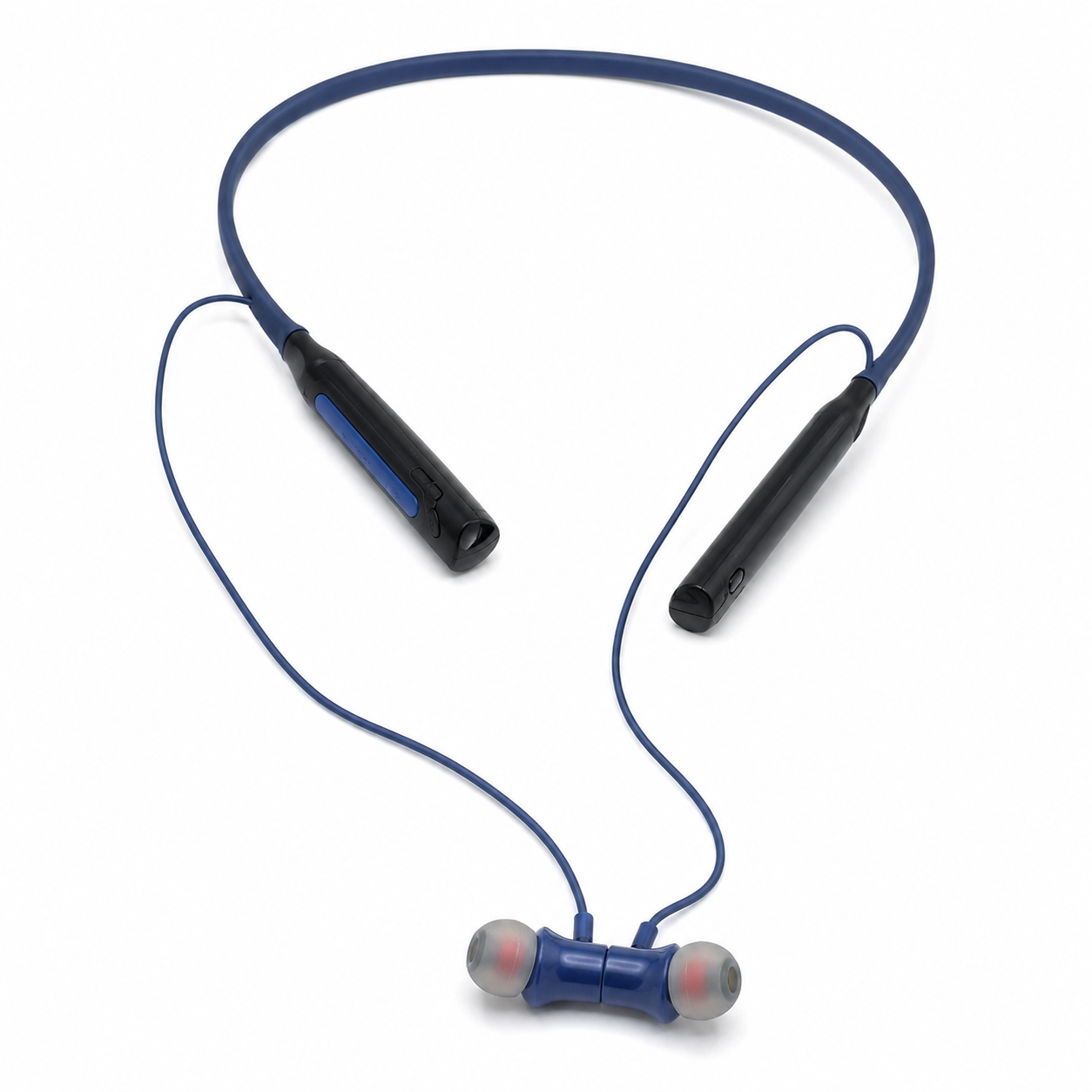HANVORA Wireless Bluetooth Neckband Earphones | 10mm Dynamic Drivers | Deep Bass Stereo Sound | Built-in Mic | Magnetic Earbuds | Sweat-Resistant Neckband Headset for Music, Calls & Workouts