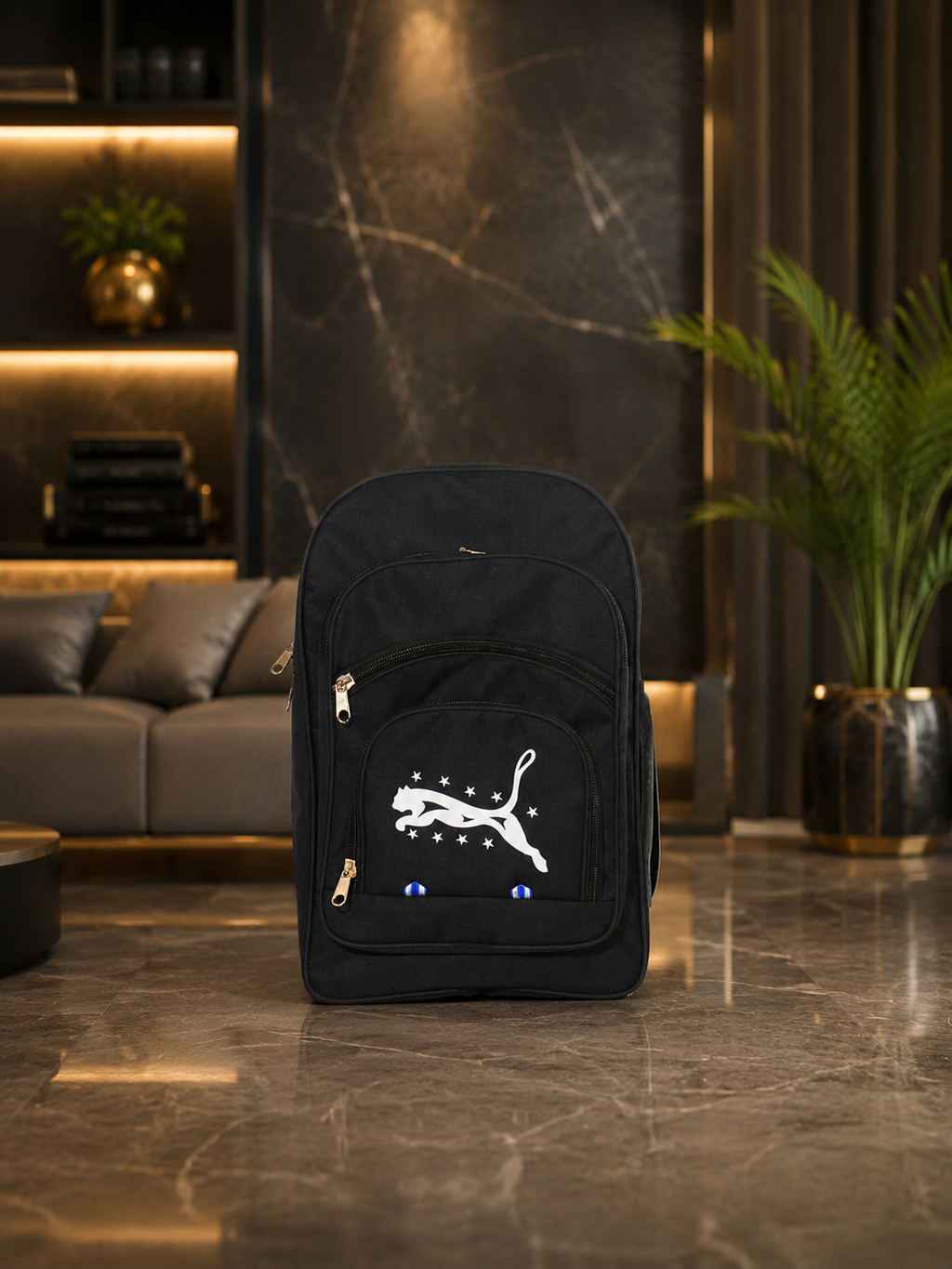 Premium School Backpack for Boys & Girls | 21L Lightweight Polyester Backpack | Water-Resistant Travel & College Bag |