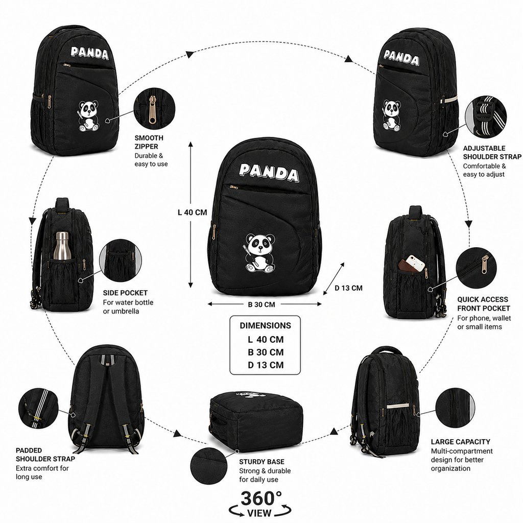 Premium School Backpack for Kids – Lightweight, Spacious & Comfortable