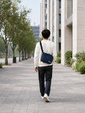 Premium Crossbody Messenger Bag for Men | Lightweight Everyday Shoulder Bag | Multi-Pocket Travel Sling Bag